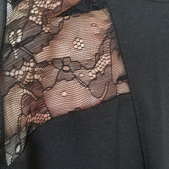 NEW Guess peplum feminine sleeveless top lace - Picture 5 of 8